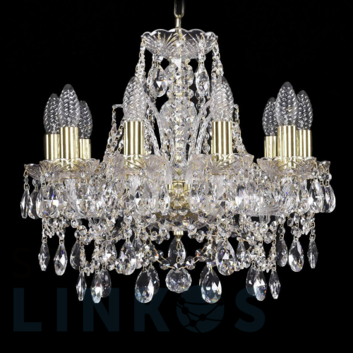 Купить Подвесная люстра Bohemia Ivele 1411/10/141 G за 36 792 руб. в Туле Купить с доставкой Подвесная люстра Bohemia Ivele 1411/10/141 G в Туле