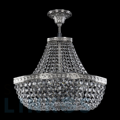 Купить с доставкой Потолочная люстра Bohemia Ivele 19113/H1/45IV Ni в Туле