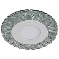 Купить Встраиваемый светильник ЭРА с подсветкой DK LED 16 SL/WH Б0036497 в Туле