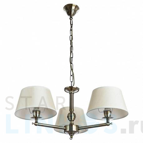 Купить Подвесная люстра Arte Lamp York A2273LM-3AB за 11 750 руб. в Туле фото 2 Купить с доставкой Подвесная люстра Arte Lamp York A2273LM-3AB в Туле фото 2