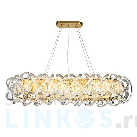 Купить Подвесная люстра Indigo BRACCIA 12007/12PL Gold V000400 за 73 500 руб. в Туле фото 2 Купить с доставкой Подвесная люстра Indigo BRACCIA 12007/12PL Gold V000400 в Туле фото 2