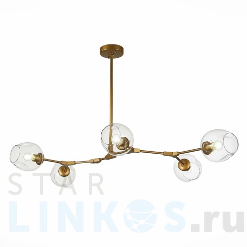 Купить Подвесная люстра Evoluce Rametto SLE154823-05 за 17 200 руб. в Туле Купить с доставкой Подвесная люстра Evoluce Rametto SLE154823-05 в Туле