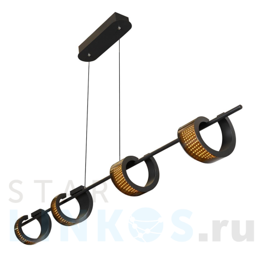 Купить Подвесная светодиодная люстра iLedex Fomo X154448 BK за 24 890 руб. в Туле Купить с доставкой Подвесная светодиодная люстра iLedex Fomo X154448 BK в Туле