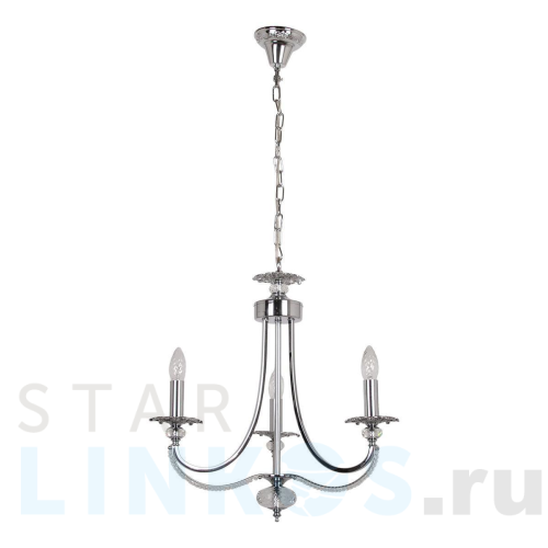 Купить Подвесная люстра Abrasax Josephine 3007/3(chrome) за 18 924 руб. в Туле Купить с доставкой Подвесная люстра Abrasax Josephine 3007/3(chrome) в Туле