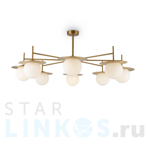 Купить с доставкой Потолочная люстра Freya Camelia FR5202PL-08BS в Туле