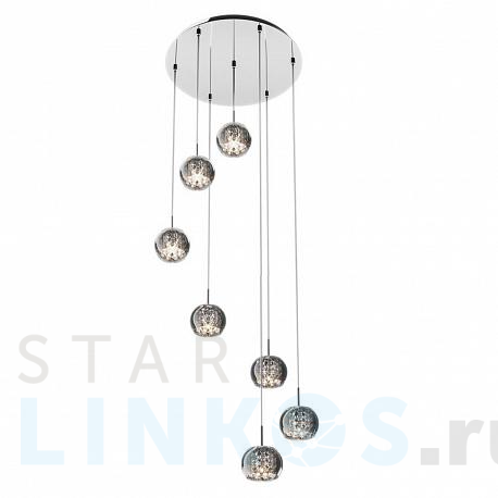 Купить Подвесная люстра Zumaline Crystal P0076-07M-B5FZ за 52 580 руб. в Туле фото 2 Купить с доставкой Подвесная люстра Zumaline Crystal P0076-07M-B5FZ в Туле фото 2