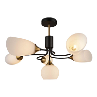 Купить Потолочная люстра IMEX MD.3862-6-S BK+CP в Туле
