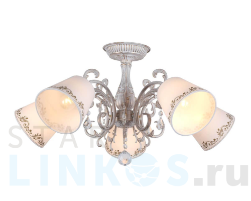 Купить Потолочная люстра Omnilux Priatu OML-53707-05 за 10 530 руб. в Туле Купить с доставкой Потолочная люстра Omnilux Priatu OML-53707-05 в Туле