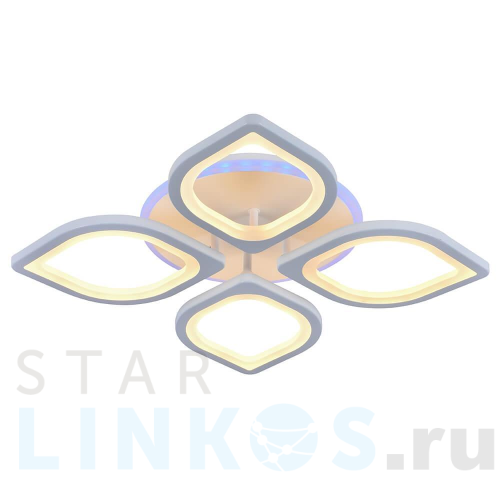 Купить Потолочная светодиодная люстра Profit Light 8069/4 WHT за 6 324 руб. в Туле Купить с доставкой Потолочная светодиодная люстра Profit Light 8069/4 WHT в Туле