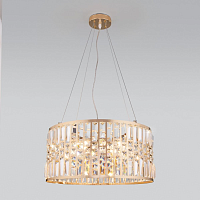 Купить Подвесная люстра Eurosvet Lory 10125/5 золото/прозрачный хрусталь Strotskis Smart в Туле