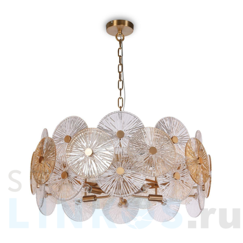 Купить Подвесная люстра Maytoni Aster MOD007PL-10G за 86 130 руб. в Туле Купить с доставкой Подвесная люстра Maytoni Aster MOD007PL-10G в Туле