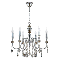 Купить Подвесная люстра Crystal Lux MERCEDES SP6 CHROME/SMOKE в Туле