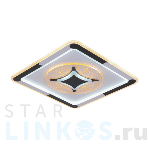 Купить Потолочная светодиодная люстра Profit Light 7017 WHT+BLK за 6 630 руб. в Туле Купить с доставкой Потолочная светодиодная люстра Profit Light 7017 WHT+BLK в Туле