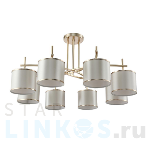 Купить Потолочная люстра Crystal Lux Sergio PL8 Gold за 18 900 руб. в Туле Купить с доставкой Потолочная люстра Crystal Lux Sergio PL8 Gold в Туле