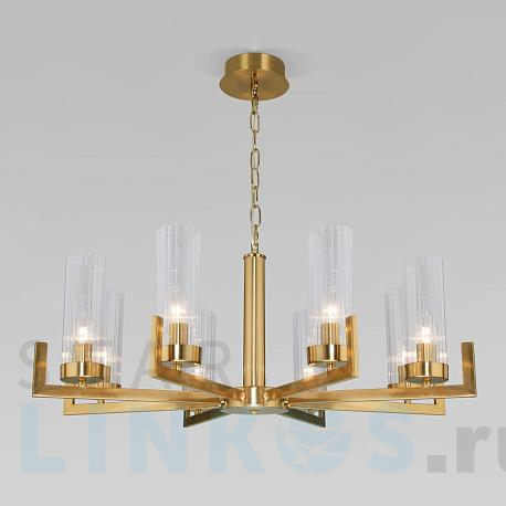Купить Подвесная люстра Eurosvet Arganie 60133/8 латунь за 29 400 руб. в Туле фото 2 Купить с доставкой Подвесная люстра Eurosvet Arganie 60133/8 латунь в Туле фото 2