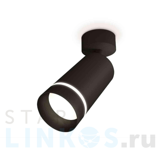 Купить с доставкой Комплект накладного светильника Ambrella light Techno Spot XM6323014 SBK/FR черный песок/белый матовый (A2210, C6323, N6229) в Туле