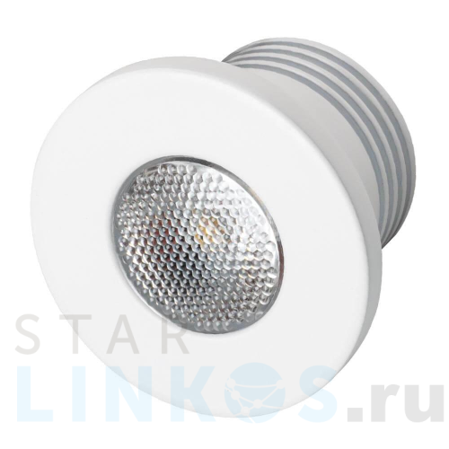 Купить с доставкой Мебельный светодиодный светильник Arlight LTM-R35WH 1W Warm White 30deg 020753 в Туле