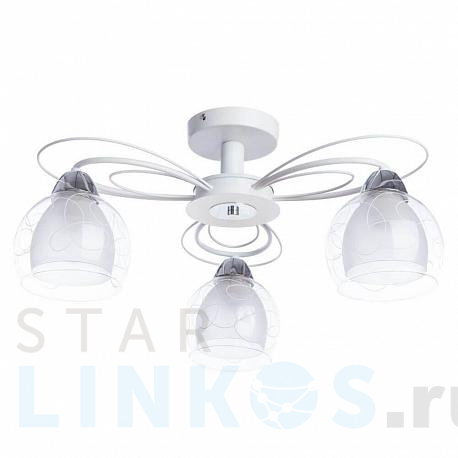 Купить Потолочная люстра Arte Lamp A7585PL-3WH за 6 490 руб. в Туле фото 2 Купить с доставкой Потолочная люстра Arte Lamp A7585PL-3WH в Туле фото 2