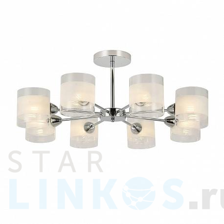 Купить Потолочная люстра Evoluce Miento SLE102802-08 за 14 610 руб. в Туле фото 2 Купить с доставкой Потолочная люстра Evoluce Miento SLE102802-08 в Туле фото 2