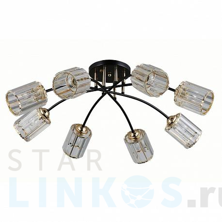 Купить Потолочная люстра Rivoli Emanuelle 9101-308 Б0053403 за 13 308 руб. в Туле фото 2 Купить с доставкой Потолочная люстра Rivoli Emanuelle 9101-308 Б0053403 в Туле фото 2