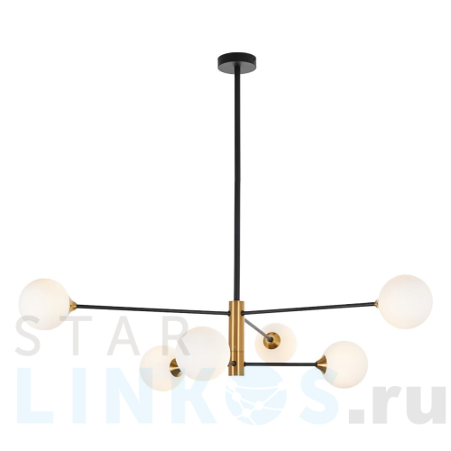 Купить с доставкой Потолочная люстра MyFar Fredy MR1100-6C в Туле