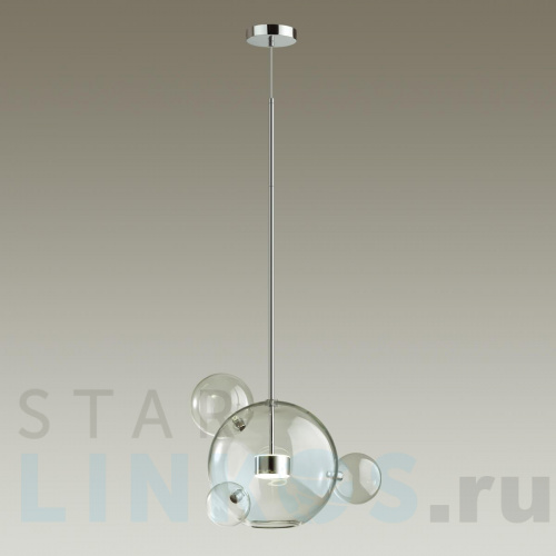 Купить Подвесной светодиодный светильник Odeon Light L-vision Bubbles 4802/12LA за 16 730 руб. в Туле фото 4 Купить с доставкой Подвесной светодиодный светильник Odeon Light L-vision Bubbles 4802/12LA в Туле фото 4