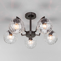 Купить Потолочная люстра Eurosvet Оптима Eden 30178/5 черный жемчуг в Туле
