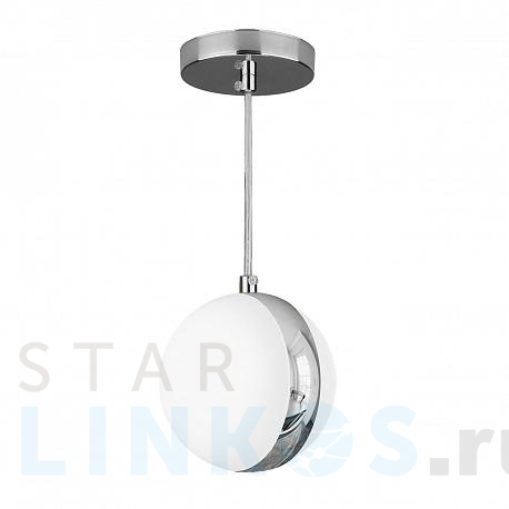 Купить Подвесной светильник Elektrostandard DLN050 GX53 белый/хром a047808 за 2 580 руб. в Туле фото 2 Купить с доставкой Подвесной светильник Elektrostandard DLN050 GX53 белый/хром a047808 в Туле фото 2