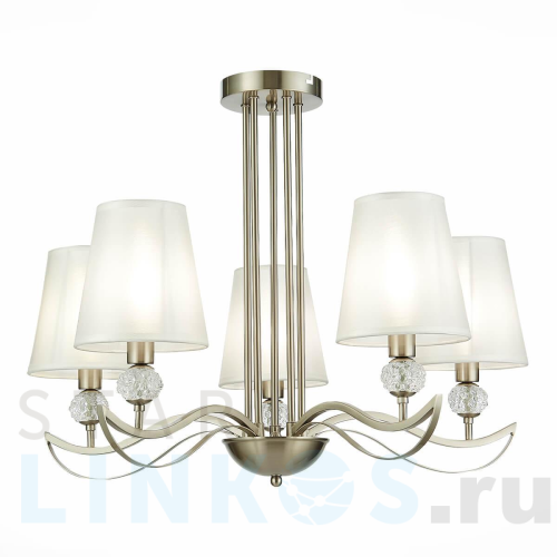 Купить Подвесная люстра Evoluce Bergamo SLE111203-05 за 15 280 руб. в Туле Купить с доставкой Подвесная люстра Evoluce Bergamo SLE111203-05 в Туле