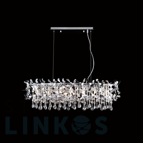 Купить Подвесной светильник Crystal Lux Romeo SP8 Chrome L1000 за 86 900 руб. в Туле Купить с доставкой Подвесной светильник Crystal Lux Romeo SP8 Chrome L1000 в Туле