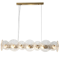 Купить Подвесная люстра Indigo Miele 12021/7PL Brass V000021 в Туле