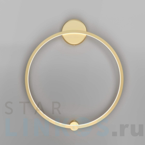 Купить Настенный светильник Maytoni Halo MOD005WL-L46BSK за 23 190 руб. в Туле Купить с доставкой Настенный светильник Maytoni Halo MOD005WL-L46BSK в Туле