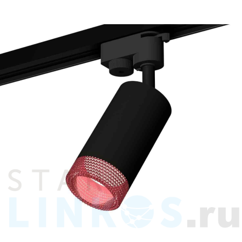 Купить с доставкой Комплект трекового светильника Ambrella light Track System XT6323082 SBK/PI черный песок/розовый (A2521, C6323, N6152) в Туле