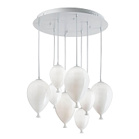 Купить Подвесная люстра Ideal Lux Clown SP8 Bianco 100883 в Туле