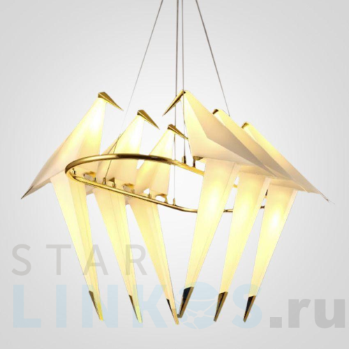 Купить с доставкой Подвесная светодиодная люстра Imperium Loft Origami Bird 75599-22 в Туле