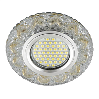 Купить Встраиваемый светильник Fametto Luciole DLS-L146 Gu5.3 Glassy/Gold в Туле