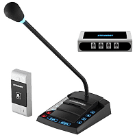 Купить 4-канальное переговорное устройство «клиент-кассир» STELBERRY S-640 в Туле