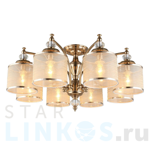 Купить Потолочная люстра Aployt Agata APL.720.07.08 за 42 630 руб. в Туле Купить с доставкой Потолочная люстра Aployt Agata APL.720.07.08 в Туле