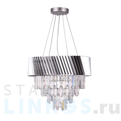 Купить Подвесная люстра Arte Lamp Muscida A1004SP-8SI за 22 990 руб. в Туле Купить с доставкой Подвесная люстра Arte Lamp Muscida A1004SP-8SI в Туле