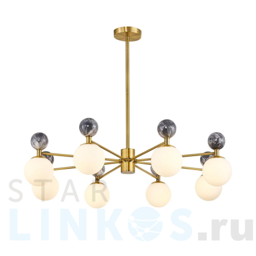 Купить с доставкой Подвесная люстра Favourite Sangamarmer 3009-8P в Туле