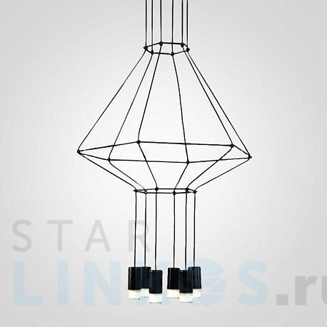 Купить Подвесная люстра Imperium Loft Vibia Wireflow 84532-22 за 25 350 руб. в Туле фото 2 Купить с доставкой Подвесная люстра Imperium Loft Vibia Wireflow 84532-22 в Туле фото 2