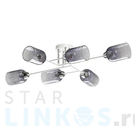 Купить Потолочная люстра De Markt Торес 110011606 за 15 240 руб. в Туле фото 2 Купить с доставкой Потолочная люстра De Markt Торес 110011606 в Туле фото 2