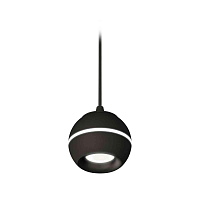 Купить Комплект подвесного светильника Ambrella light Techno Spot XP1102001 SBK/PBK черный песок/черный полированный (A2302, C1102, N7011) в Туле