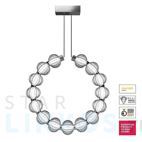 Купить Подвесной светодиодный светильник Maytoni Amulet MOD555PL-L23CH5K за 25 641 руб. в Туле фото 2 Купить с доставкой Подвесной светодиодный светильник Maytoni Amulet MOD555PL-L23CH5K в Туле фото 2