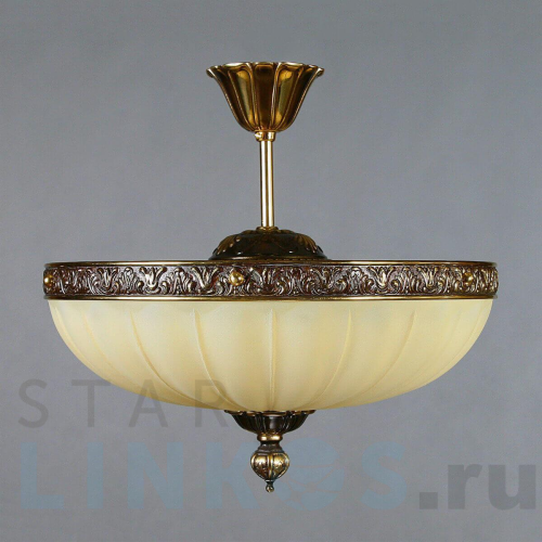 Купить с доставкой Потолочный светильник Ambiente Lugo 8539/40 PL PB в Туле