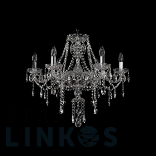 Купить Подвесная люстра Bohemia Ivele 1415/6/220 Ni за 35 425 руб. в Туле Купить с доставкой Подвесная люстра Bohemia Ivele 1415/6/220 Ni в Туле