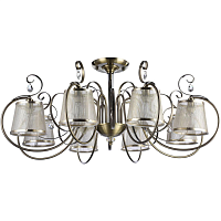 Купить Потолочная люстра Freya Simone FR2020-CL-08-BZ в Туле