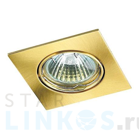 Купить Встраиваемый светильник Novotech Spot Quadro 369107 за 600 руб. в Туле фото 2 Купить с доставкой Встраиваемый светильник Novotech Spot Quadro 369107 в Туле фото 2