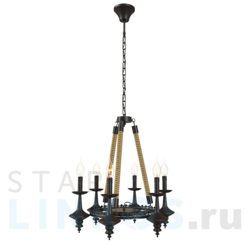 Купить Подвесная люстра Loft IT Castle Loft1862-6 за 17 560 руб. в Туле Купить с доставкой Подвесная люстра Loft IT Castle Loft1862-6 в Туле