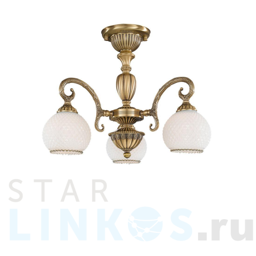 Купить Потолочная люстра Reccagni Angelo PL.8420/3 за 64 553 руб. в Туле Купить с доставкой Потолочная люстра Reccagni Angelo PL.8420/3 в Туле